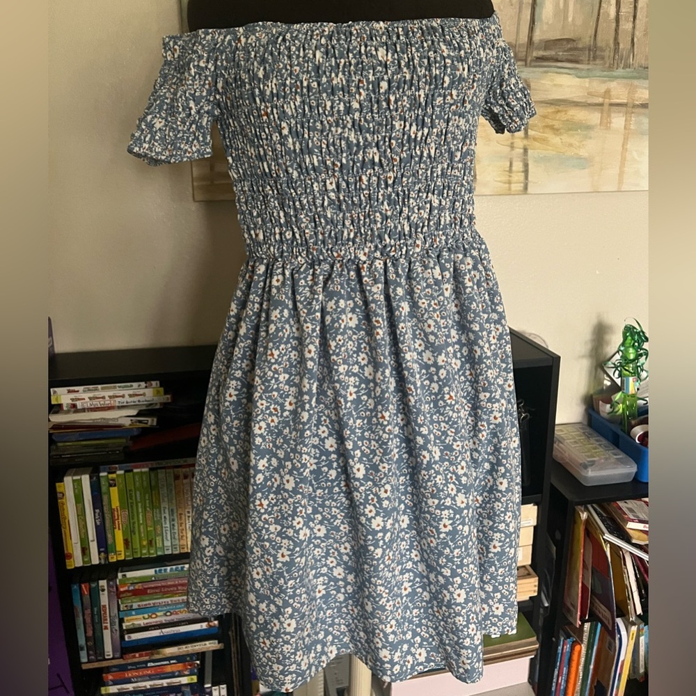 SHEIN Off the Shoulder Mini Dress - Picture 9 of 15